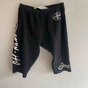 Off White cropped jogging trousers